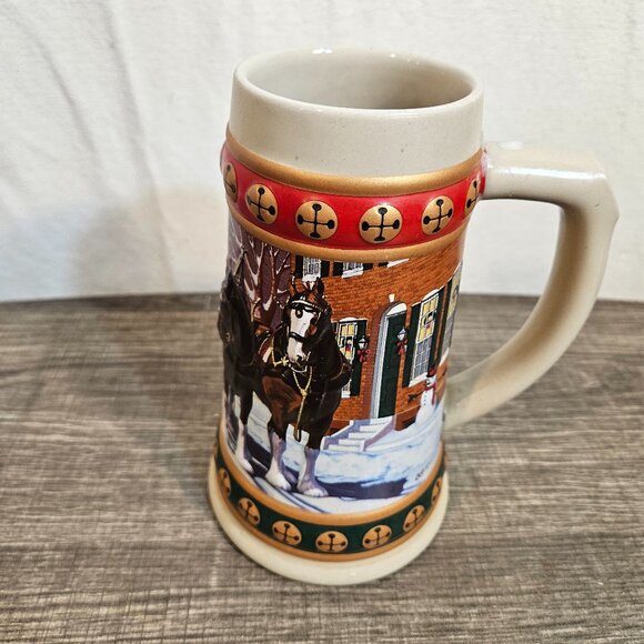 Budweiser Holiday Stein Collection -- ITEM #2219 - Picture 1 of 4